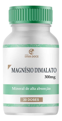 Magnesio Dimalato 300mg 30 Capsulas