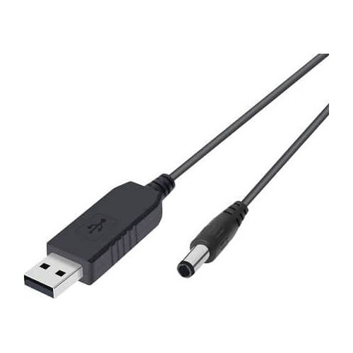 Cable Usb A Macho A Plug Dc 2.5x5.5mm 1m P