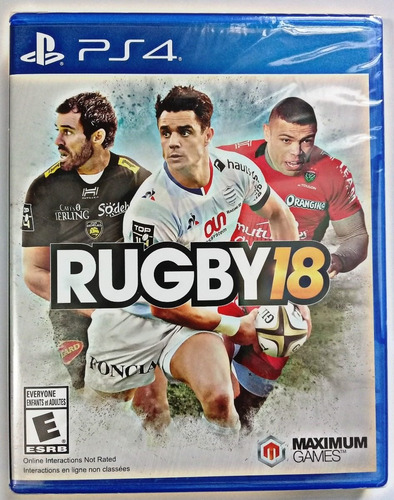 Imagen 1 de 10 de Rugby 18 Juego Ps4 Fisico Original/ Mipowerdestiny