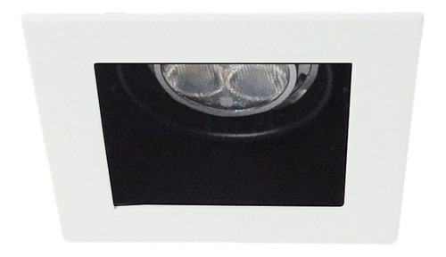 Luminario Sencillo Base Empotrar En Techo Th-4230.n Illux