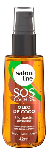 Óleo Capilar Salon Line Sos Cachos Óleo De Coco 42ml