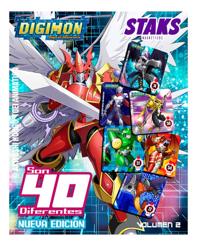 Staks: Digimon Tamers Vol.2 (colección Completa)