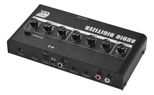 Convertidor De Audio, Salida Analógica A Digital, Conversor,
