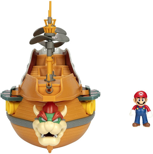 Super Mario Barco De Lujo Bowser Con Sonido +mario Original