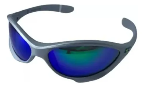 Óculos De Sol Spy 45 - Twist Prata - Azul Espelhada Menor preço em Óculos De Sol Spy 45 - Twist Prata - Azul Espelhada