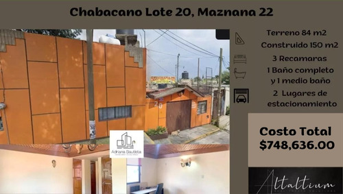 Casa En La Delegación Tlalpan, San Andrés Totoltepec Ii, Calle Chabacano Lote 20, Manzana 22. Cuenta Con 2 Lugares  De Estacionamiento.   Nb10-di