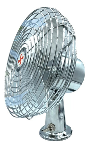 Ventilador Automotriz Encendedor 6 Pulgadas Aspas De Metal!