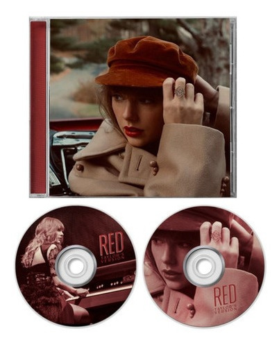 Taylor Swift - Red Taylor's Version 2 Cd's / Álbum Dob&-.