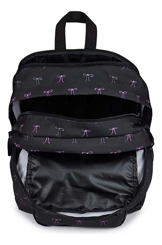 Mochila Jansport Big Student Bad Bows Preto