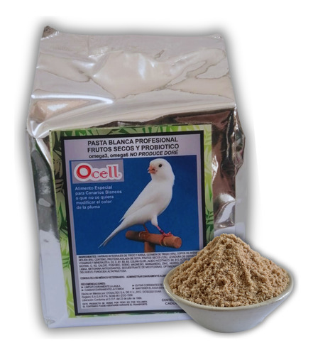 Ocell Factor Blanco Pro Alimento Aves Canarios 1kg
