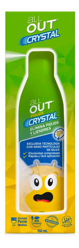 All Out Crystal Spray Para Piojos Y Liendres 150 Ml