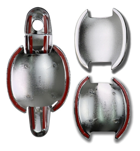 Cubre Manijas Cromadas Para Nissan Versa March 2012-2019 4pc