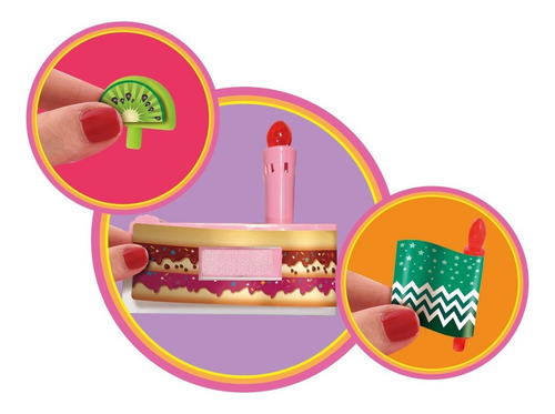 Juguetes Nenas Happy Magic Cake Torta Sonido Ditoys Luces