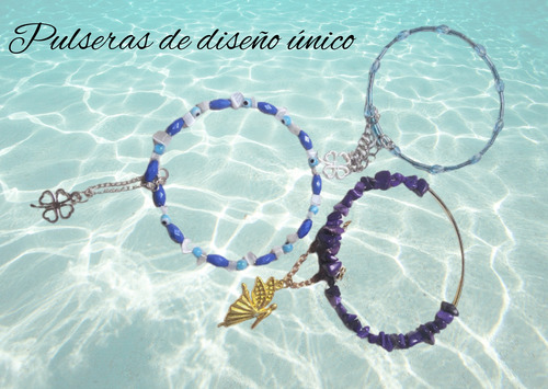 Kit De 3 Exquisitas Pulseras Artesanales 