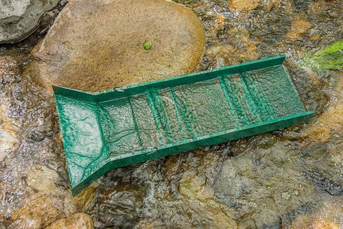 Sluice Box Draga Lavar Oro Cribar Cribador - Bateas T.fisica
