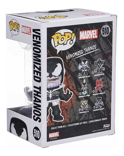 Funko Pop Thanos Venom Marvel Venomizado Original