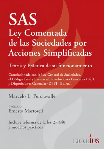 comprar Sas - Ley Comentada - Sociedades Por Acciones Simplificada