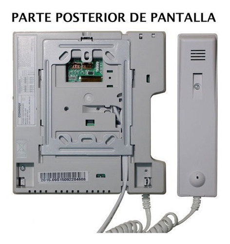Portero Visor Commax + Frente Antiv Color