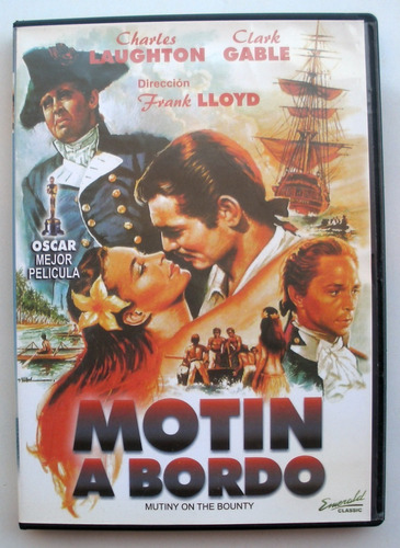 Dvd  Motin A Bordo - Clark Gable - Charles Laughton  Emerald