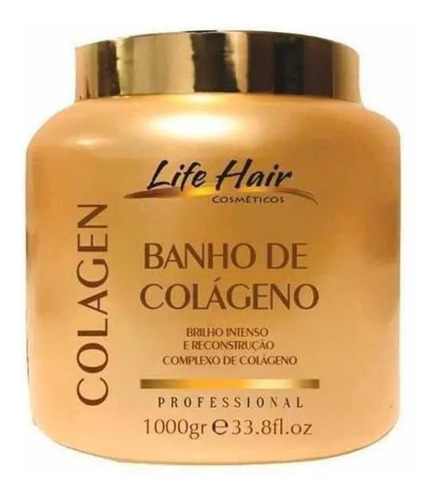 Banho De Colágeno Life Hair 1kg