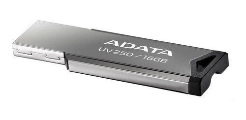 Imagen 2 de 3 de Memoria USB Adata UV250 AUV250-16G-RBK 16GB 2.0 plateado