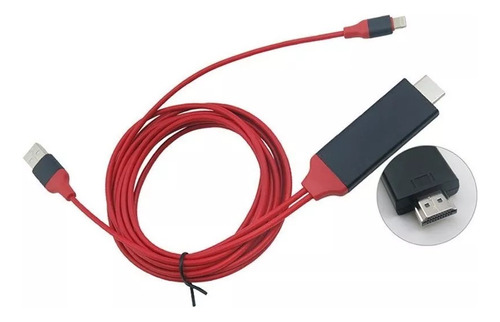 Cable Adaptador Hdmi Compatible Con iPad Lightning/ iPhone