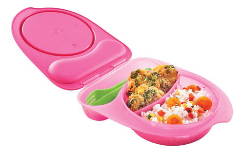 Recipiente Para Lunch Tupperware 160/240ml Rosa