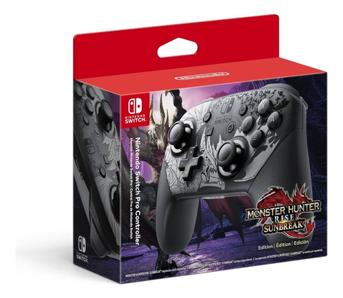 Control Joystick Nintendo Switch Pro Controller Compatible Monster Hunter Rise Sunbreak Edition
