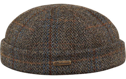 Gorra Docker Sterkowski | Gorro Tweed Escocés Auténtico Y |