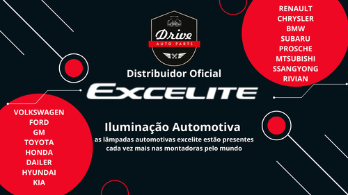 Lâmpada Led H7 12/24v E-series 6000k Excelite