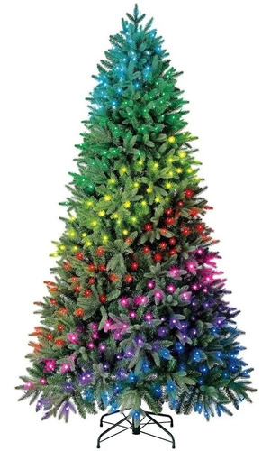 Imagen 1 de 10 de Árbol De Navidad Twinkly De 2,13 M Luces Controladas Por App