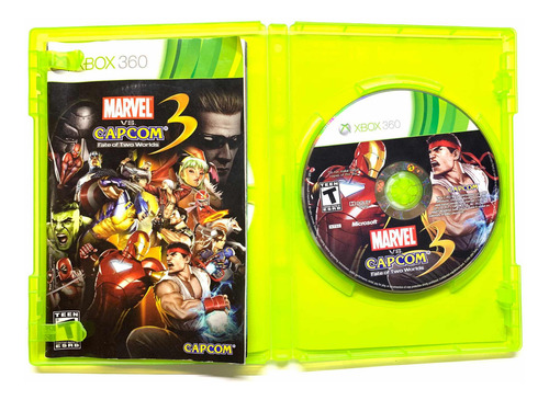 Marvel Vs Capcom 3 Fate Of Two Worlds Xbox 360 (Usado)