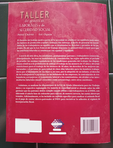 Taller De Prácticas Laborales Y De Seguridad Social (Usado)