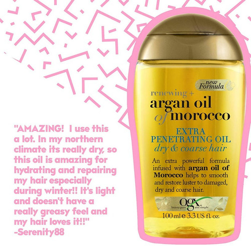 Tratamiento Argán Oil Of Morocco Todo Tipo De Cabello 100ml