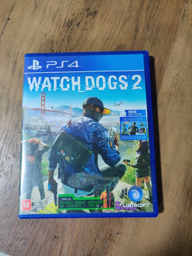 Watch Dogs 2  Standard Edition Ubisoft Ps4 Físico