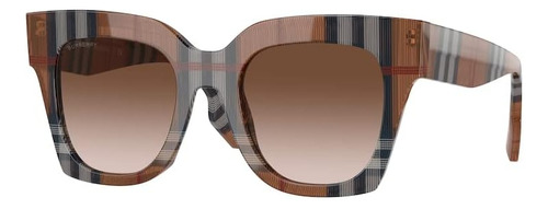 Burberry Kitty Bemm Gafas De Sol Cuadradas Con Degradado A C