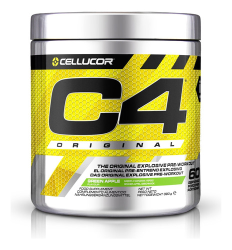 Cellucor C4 Original - Suplemento Pre Entreno 60 Porciones