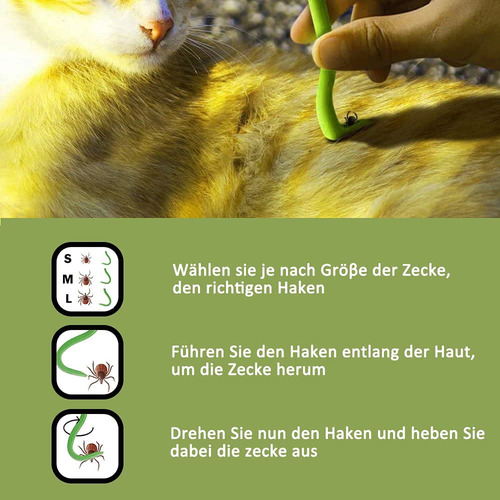 Pinzas Para Garrapatas Para Perros, Gatos Y Niños, Juego De