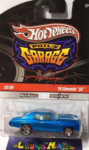 Hot Wheels Phils Garage 1970 Chevelle Ss  13/39 Azul