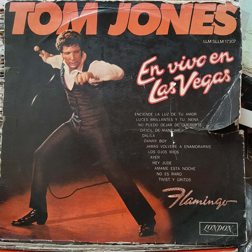 Vinilo Tom Jones En Vivo En Las Vegas Si4