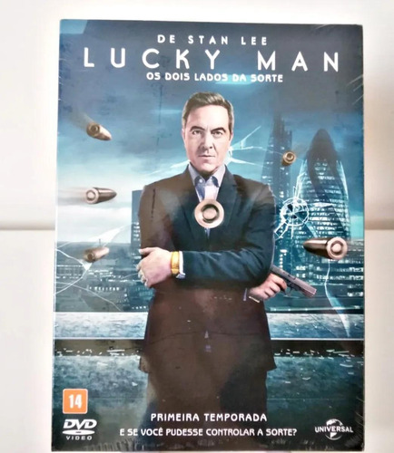 Box Dvd Lucky Man - Os Dois Lados Da Sorte 1ª Temporada