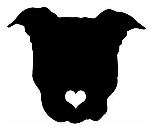 Stiker Calcomania Wrap  Pit Bull Cachorro Para Coche Art9743