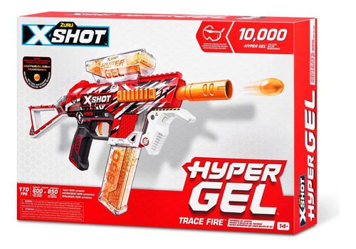Lanzador De Gel X-shot Hyper Gel Trace Fire - Vamos A Jugar 