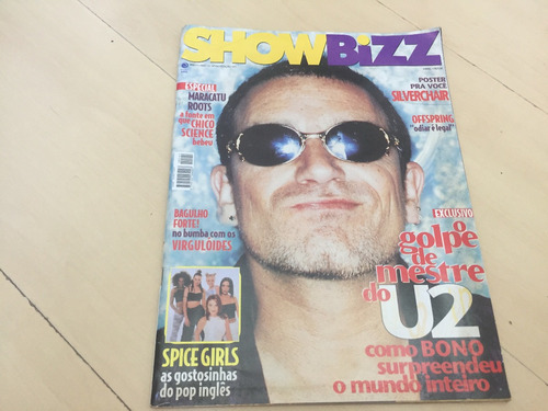 Revista Bizz 4 U2 Spice Girls Maracatu Roots Offspring G117