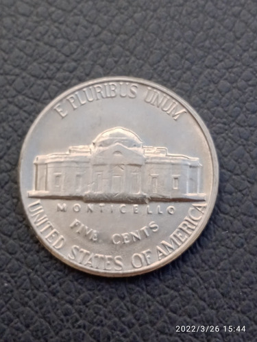 Moeda Usa 1968 D Five Cents Jeferson Nikel (Usado)