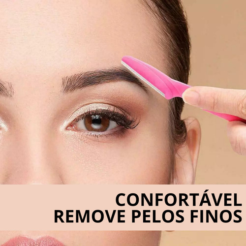 Kit 6un Lâmina P Rosto/sobrancelha Depilação Dermaplaning
