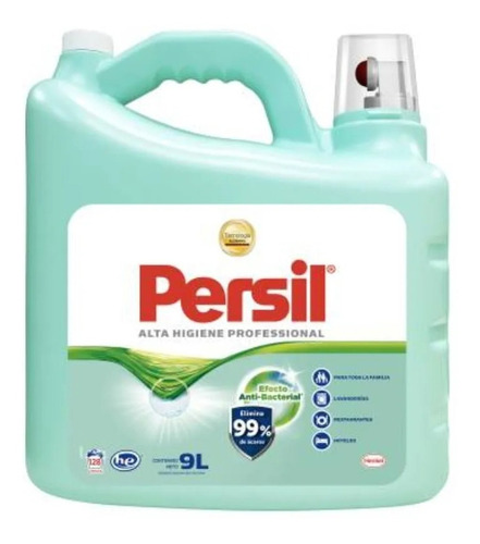 Detergente Liquido Persil Professional Alta Higiene 9 L