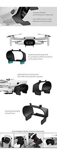 Mavic Se 2 Lens Hood Sunshade Gimbal Guard Para Dji Mavic Se