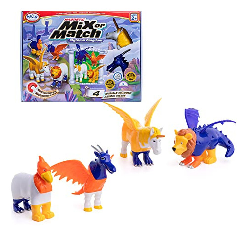 Juego De Juguetes Magnetic Mix Or Match Mythical Kingdom, 15