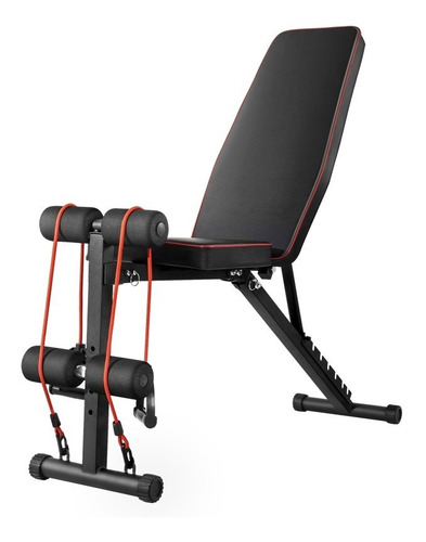 Imagen 1 de 10 de Banca De Pesas Ajustable Ejercicio Para Pecho Y Pierna Gym